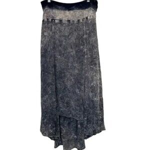 XCVI Women’s Size S Midi Skirt Pull on Waist Lagenlook Fairy Grunge